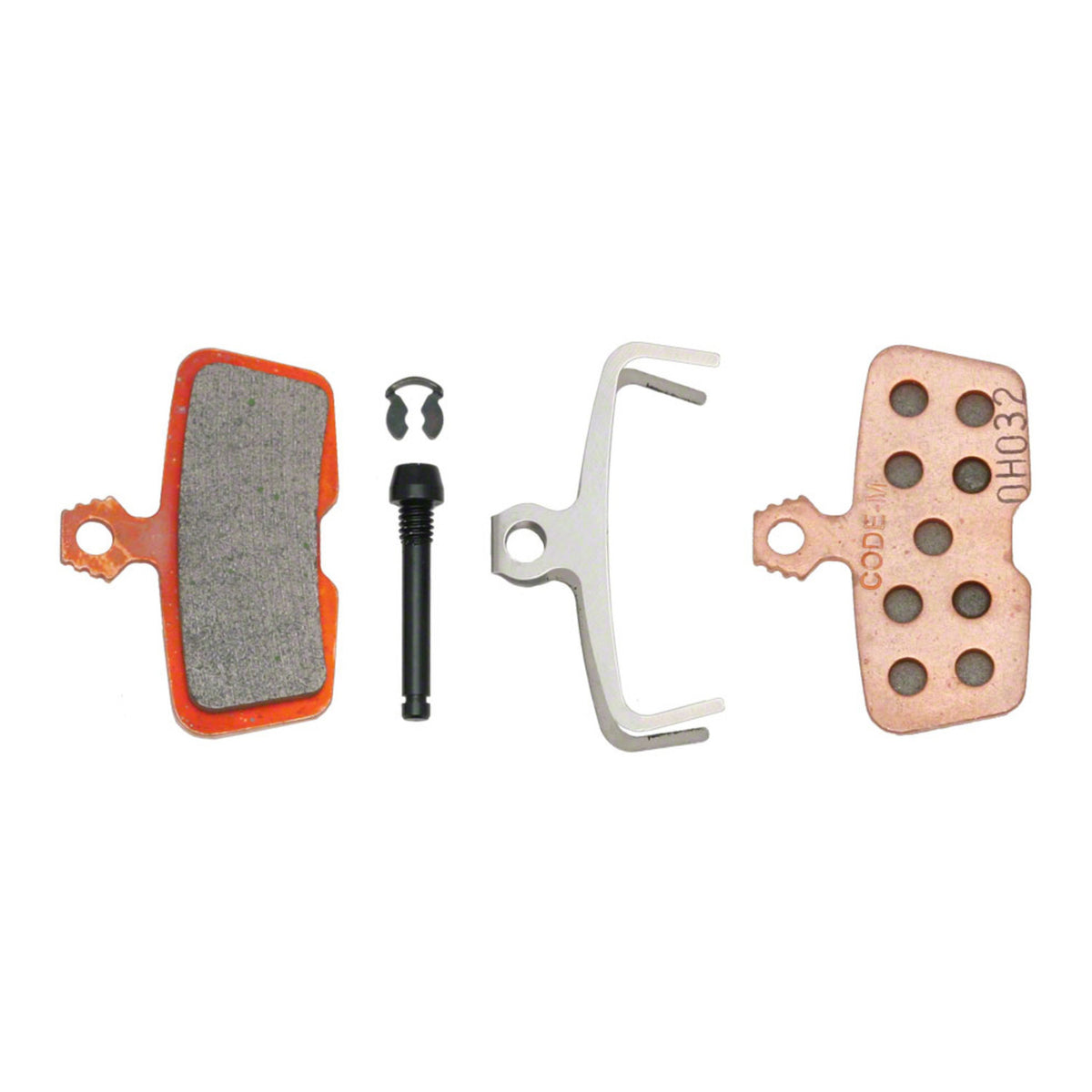 SRAM Disc Brake Pads – Organic Compound, Steel Backed (Quiet), Monoblock, SRAM Hydraulic Road, Level A1 (2017-2019) – CapData Cycling