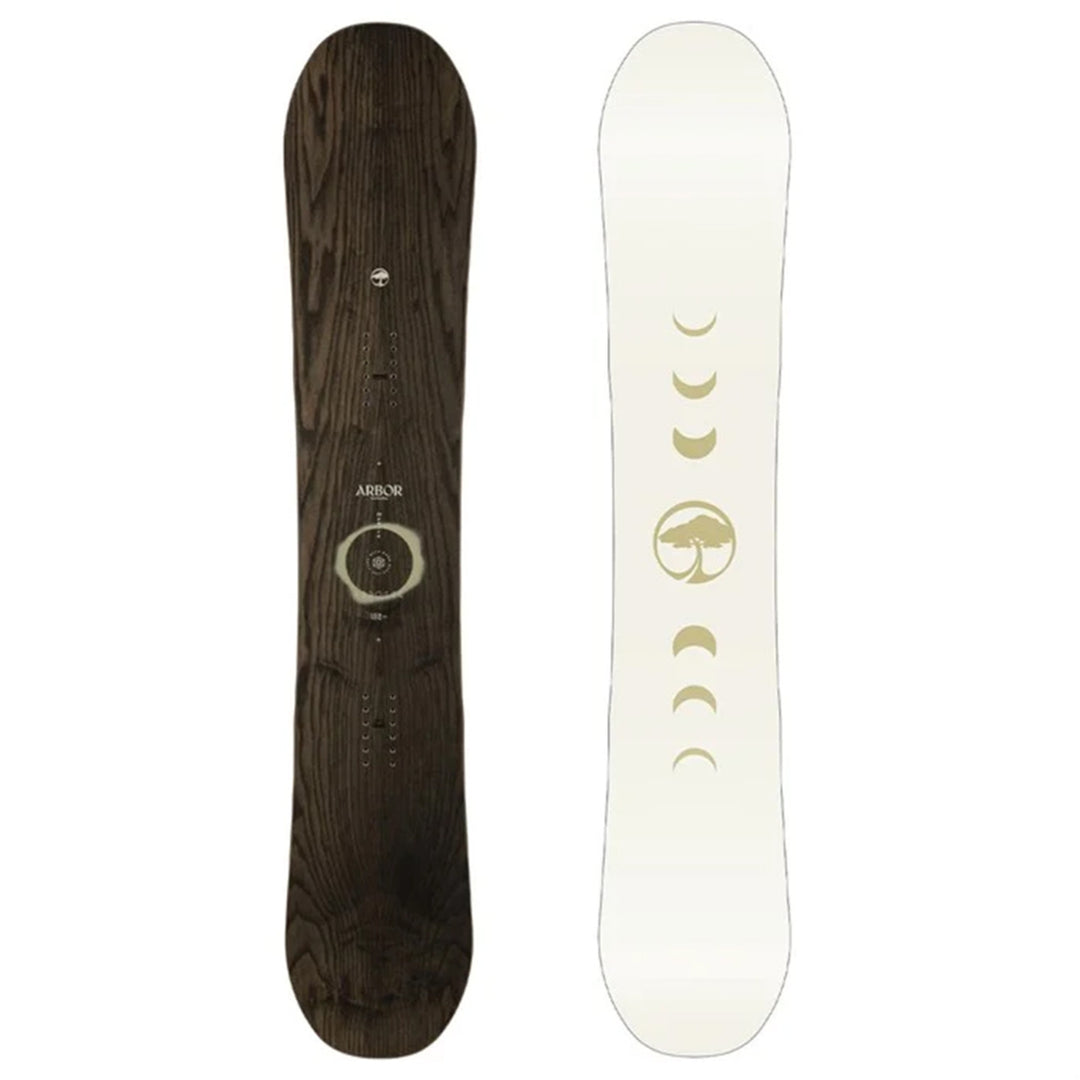 arbor snowboards vs burton Arbor Mantra Women's Snowboard 2026