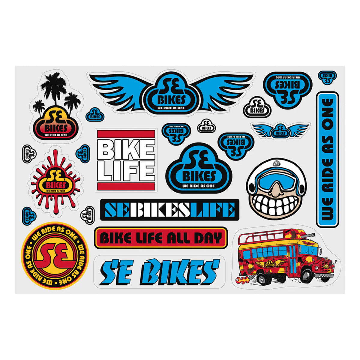 SE Bike Life Sticker Set – Alpine East