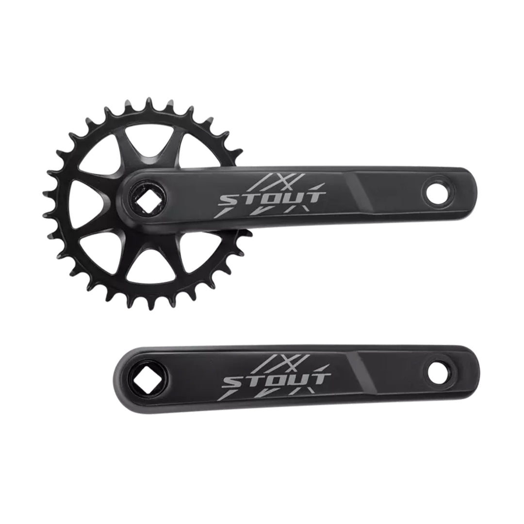 Specialized Stout Crankset, Alloy, Square Taper, Single