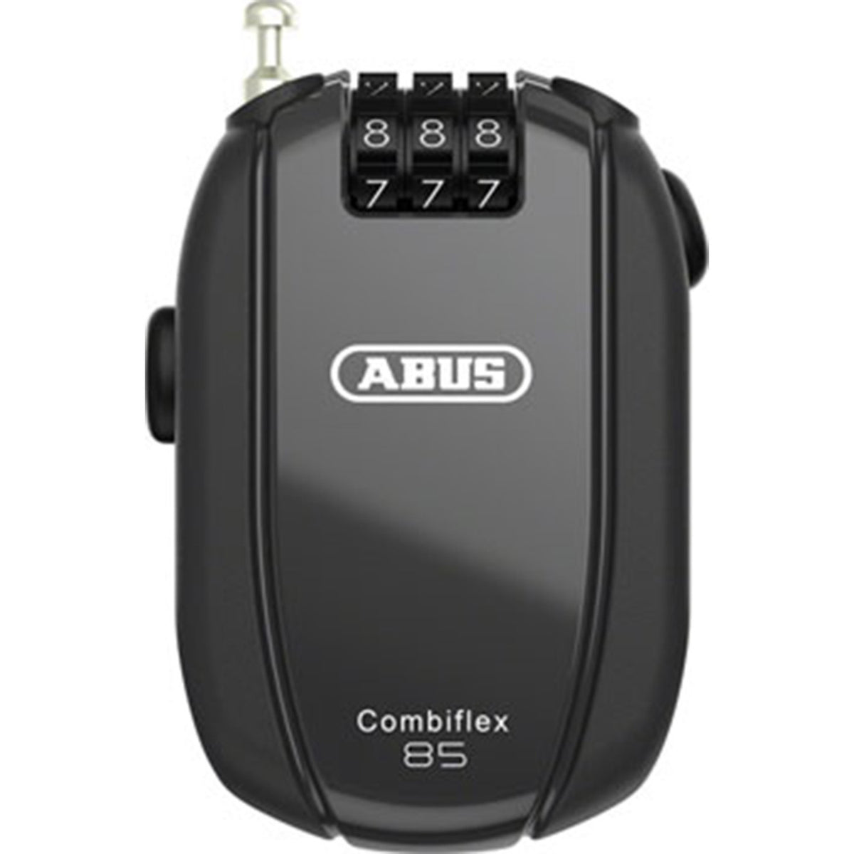 Abus Combiflex Break Retractable Combo Lock - 85cm, Black – Alpine East