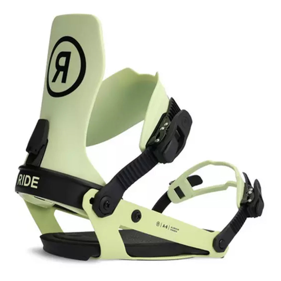 ride a-6 snowboard bindings 2023 AL-6 2025 // Women's 6 is designed for the rider that wants comfort and performance in a smooth ride Ride Men's A-6 Snowboard Bindings