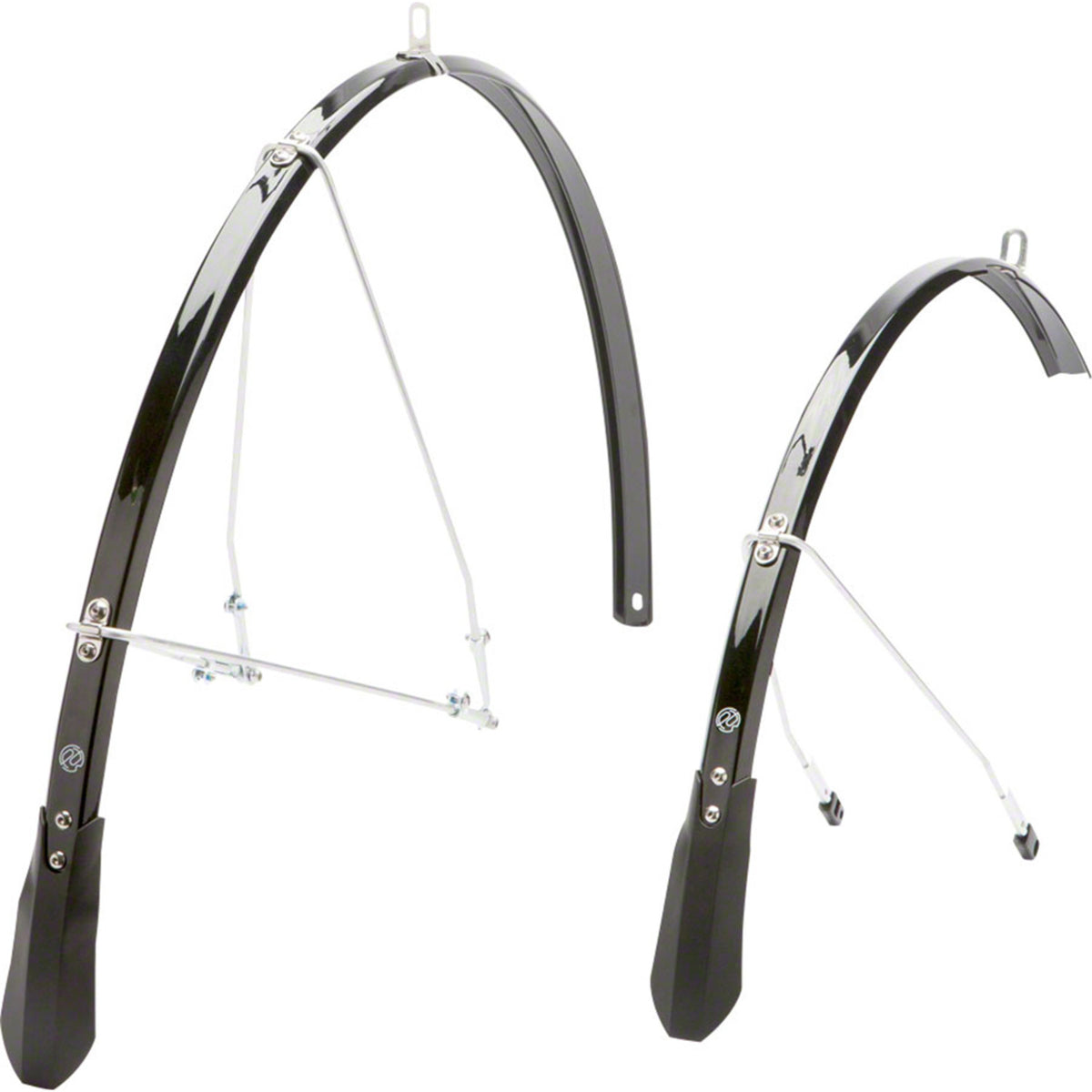 Portland Design Works Poncho Road Fenders: 30mm, 700 x 23, Black ...